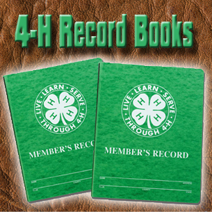 4-H Record Books